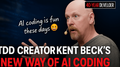 AI 코딩 그렇게 하는 거 아닌데 - 켄트 백 (40년차)