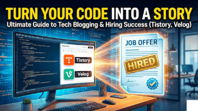 내 프로젝트를 '작품'으로 만드는 기술 블로그 글쓰기 공식