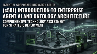 (c501)INTRODUCTION TO ENTERPRISE AGENT AI AND ONTOLOGY ARCHITECTURE(기업용 에이전트 인공지능과 온톨로지 개념)