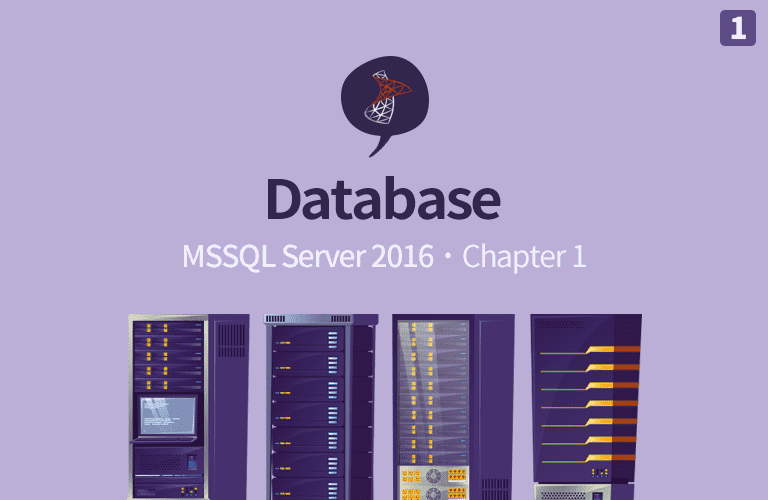 MSSQL Server 2016 기반의 데이터베이스 입문에서 활용까지 Part.1 강의 이미지