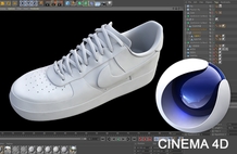 Cinema4D_ 운동화 모델링 썸네일