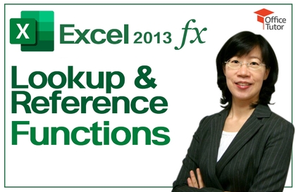 가볍게 따라하는 Excel 2013 찾기/참조 함수강의 썸네일