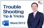 Thumbnail image of the Word 2013で頻繁に発生するトラブルシューティングと便利な機能を学ぶ