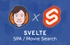 Svelte.js SPA 영화 검색 프로젝트