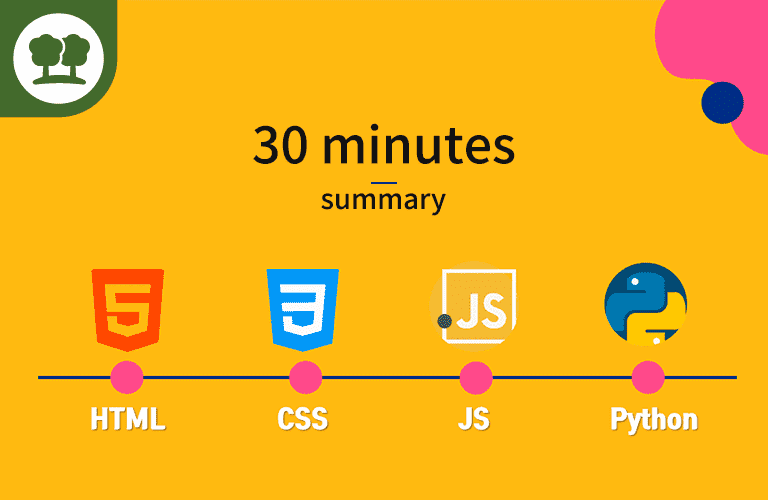 인프런 - HTML, CSS, JS, Python 30분 요약강좌