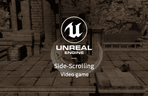 Thumbnail image of the 언리얼 엔진4 (Unreal Engine) 3D 횡스크롤 게임 만들기