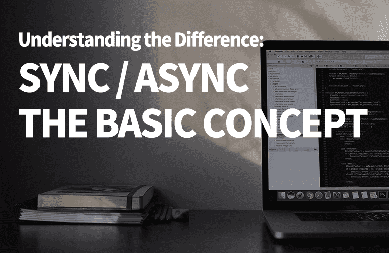 [그림으로이해하는] 동기(sync) 비동기(async)의 개념에 대한 가장 직관적인 이해 강의 이미지