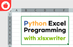 Thumbnail image of the Python 엑셀 프로그래밍 - with xlsxwriter