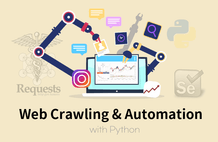 내 업무를 대신 할 파이썬(Python) 웹크롤링 & 자동화 (feat. 주식, 부동산 데이터 / 인스타그램) 썸네일
