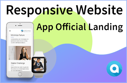 Responsive Website Portfolio (App Official Landing Website)강의 썸네일