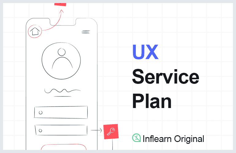 UX/UI 시작하기 : UX 서비스 기획 (Inflearn Original) 강의 이미지