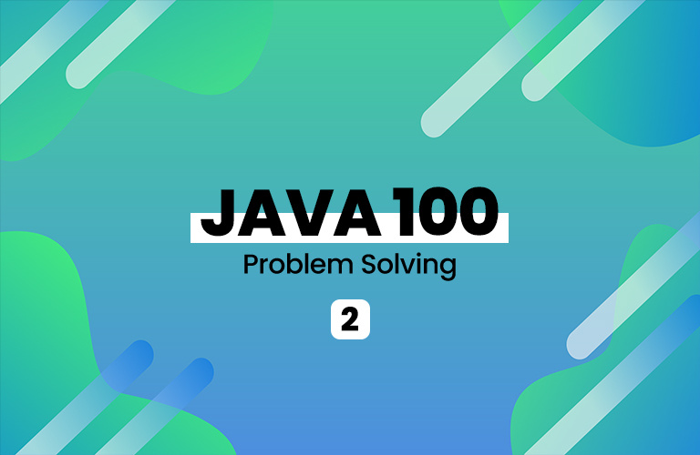 예제로 공부하는 Java 100 문제풀이 Part.2 강의 이미지