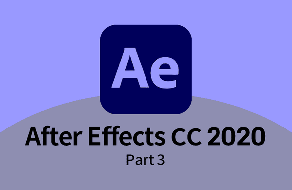 After Effects CC 2020 모션 그래픽의 입문 Part.3 썸네일