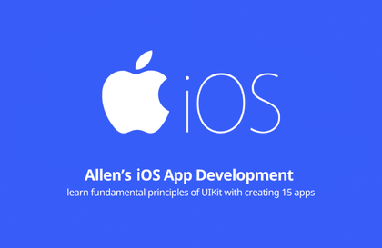 앨런 iOS 앱 개발 (15개의 앱을 만들면서 근본원리부터 배우는 UIKit) - MVVM까지강의 썸네일