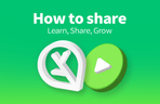 Thumbnail image of the Let's begin! Your first knowledge sharing.