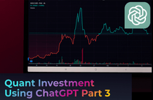 모두를 위한 ChatGPT Part 3 - ChatGPT로 퀀트 투자 전략 만들기 썸네일