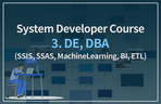 Thumbnail image of the [관리코스 #3] DE, DBA (SSIS, SSAS, MachineLearning, BI, ETL)