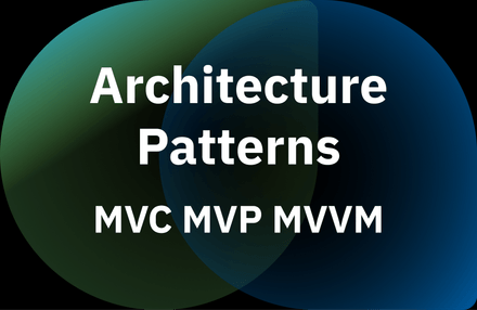 아키텍처 패턴 with iOS - GUI Architecture Patterns(이론)