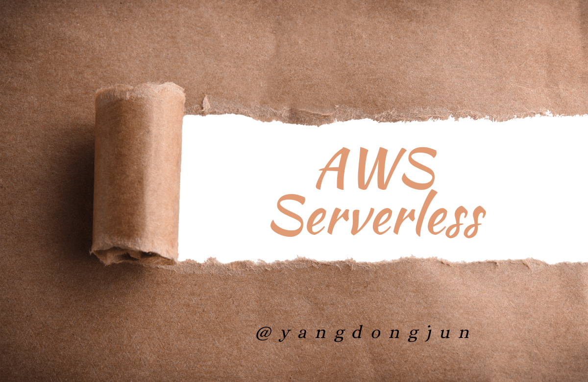 하루만에 배우는 aws 서버리스
