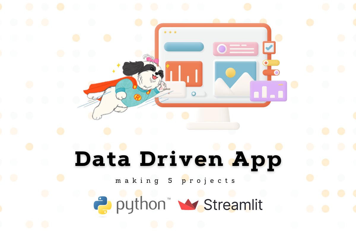 실전 프로젝트로 배우는 데이터 앱 만들기 with Python & Streamlit