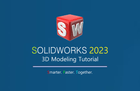 Solidworks 2023 3D모델링 동영상강좌 1부 썸네일