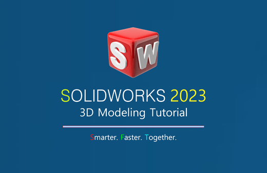 Solidworks 2023 3D모델링 동영상강좌 1부강의 썸네일