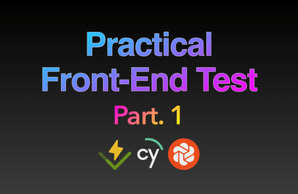 실무에 바로 적용하는 프런트엔드 테스트 - 1부. 테스트 기초: 단위・통합 테스트강의 썸네일