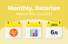 GA4 Utilization Methods You Can Use Right Away Tomorrow [Monthly Datarian Seminar Replay | June 2023] thumbnail