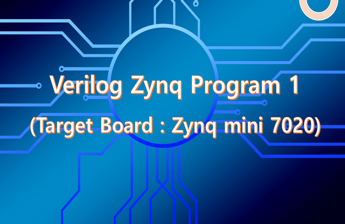 Verilog ZYNQ Program 1 (Zynq mini 7020)