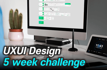 UXUI 디자인 비전공자를 위한 포트폴리오 제작 5주 챌린지강의 썸네일