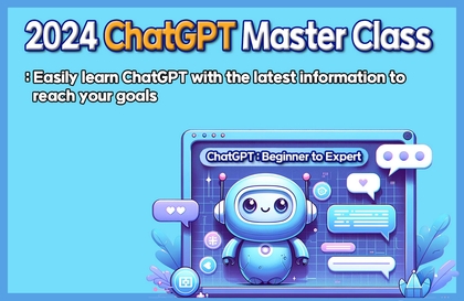 2024년 가장 최신의 ChatGPT 마스터 클래스강의 썸네일