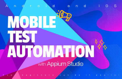 쉬운 모바일 테스트 자동화 시작하기 : Appium Studio강의 썸네일