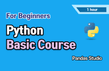 입문자를 위한 Python 기초