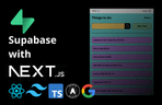 Thumbnail image of the Supabase, Next 풀 스택 시작하기 (feat. 슈파베이스 OAuth, nextjs 14)