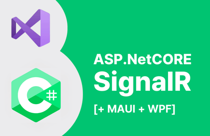 SignalR + ASP.NET Core [+MAUI +WPF]강의 썸네일