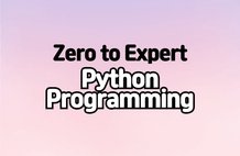 Python 프로그래밍: Zero to Expert 썸네일