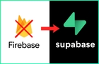 Firebase보다 10배 좋은 Supabase 썸네일