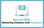 Thumbnail image of the Gen AI RAG 실전 가이드, Langchain을 활용한 AI 챗봇 완전정복