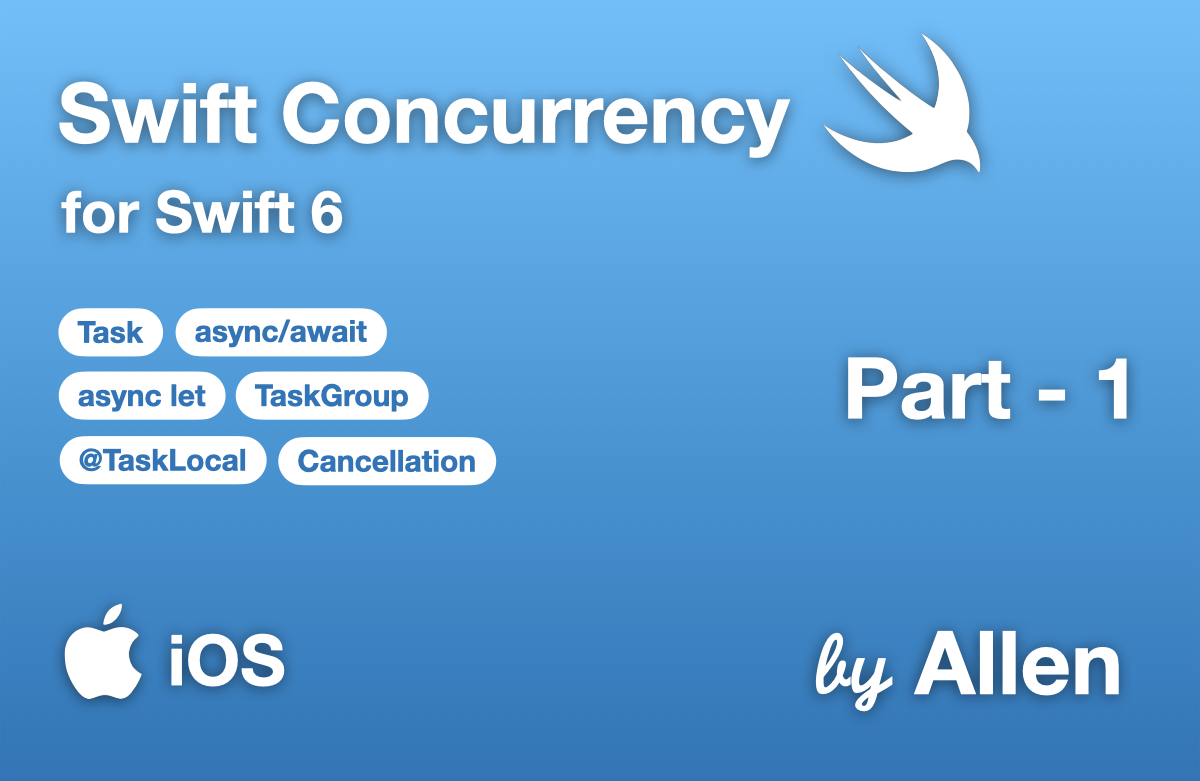 앨런 Swift Concurrency for Swift 6 (Part-1)