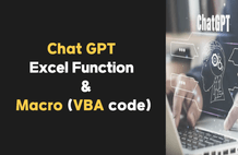 Hình thu nhỏ của Sử dụng hàm Excel và macro (mã VBA) với Chat GPT