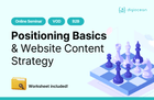 Positioning & Website Content Strategy thumbnail