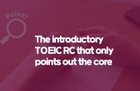 Hình thu nhỏ của Một RC giới thiệu Toeic vô điều kiện chỉ xác định chính xác những điểm chính.