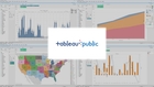 태블로 퍼블릭 데이터 시각화 기초 - 차트의 이해부터 발표 스토리 구성까지 썸네일
