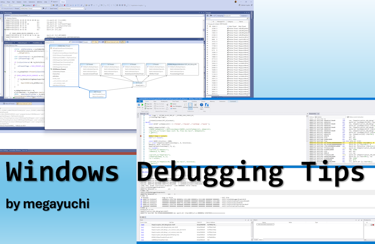 Windows Debugging Tips