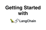 Thumbnail image of the 한시간으로 끝내는 LangChain 기본기