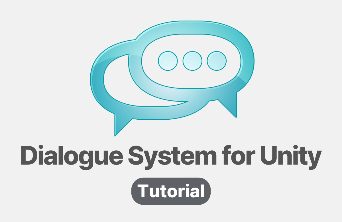 [공식튜토리얼] Dialogue System for Unity