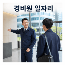 충북 경비원 구직 이번 주 신규 구인 가이드