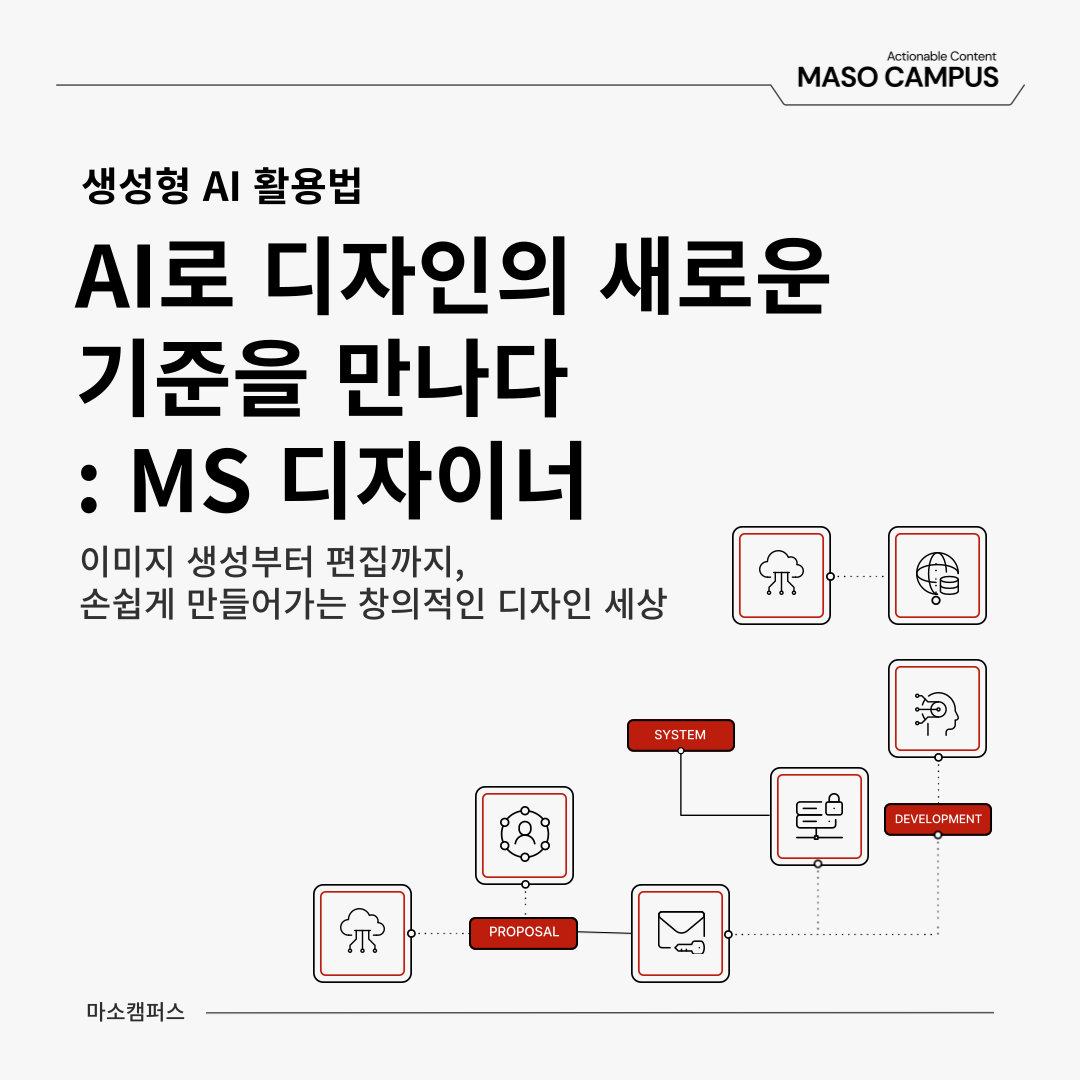 [Gen AI 인사이트] 생성형 AI로 만나는 디자인의 새로운 기준, MS 디자이너!