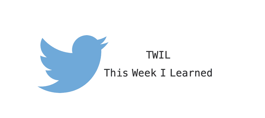 [ TWIL ] 1주차 스터디 일지 🐦 #블로그 #TWIL #TIL