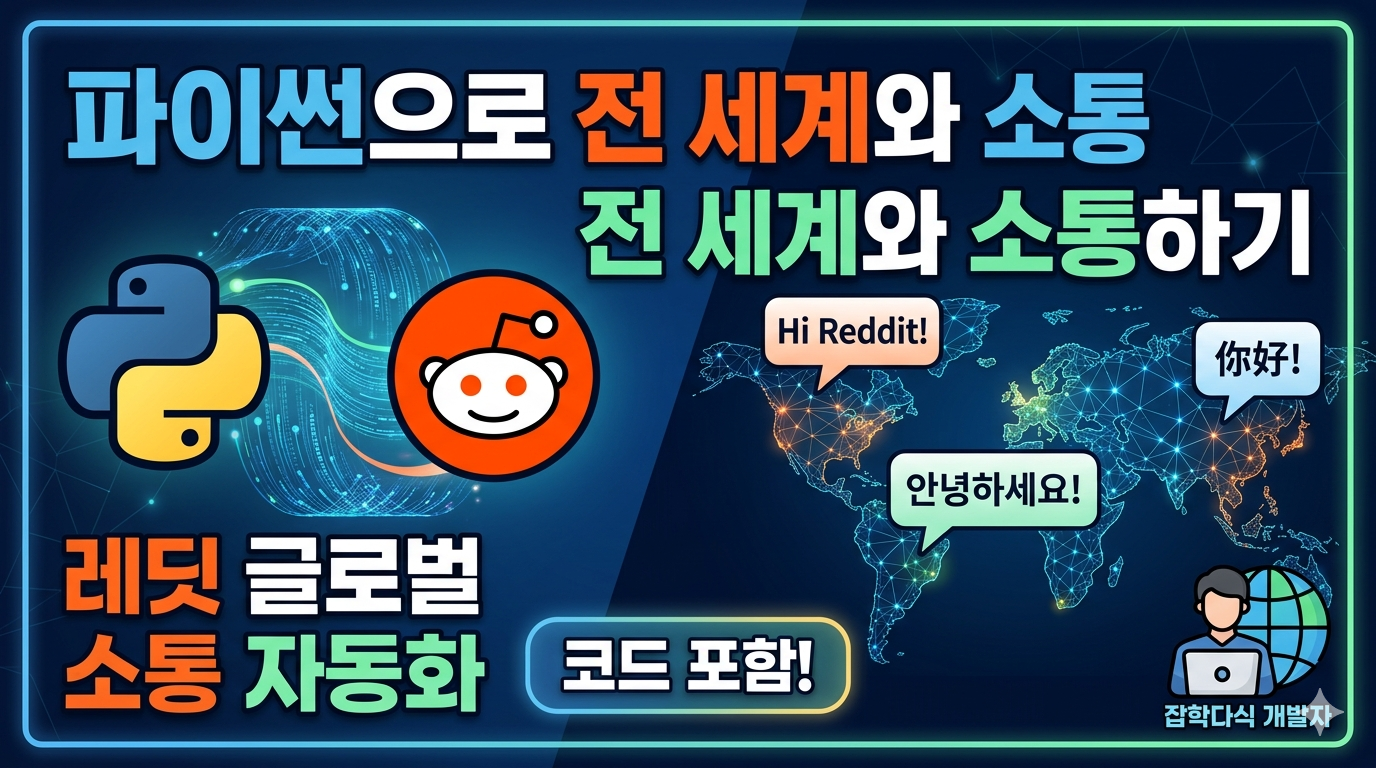 파이썬으로 레딧(Reddit) 자동화 툴을 만들며 느낀 '이론과 현실'의 차이